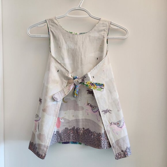 Adorable Reversible Kids Dress - Picture 4 of 7
